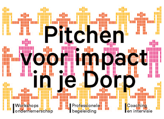 Meld je aan voor Pitchen voor Impact in je Dorp