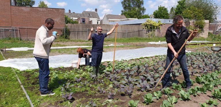 De groene huiskamer van Tilburg laat mensen groeien