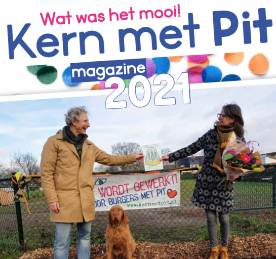 Nagenieten van Kern met Pit