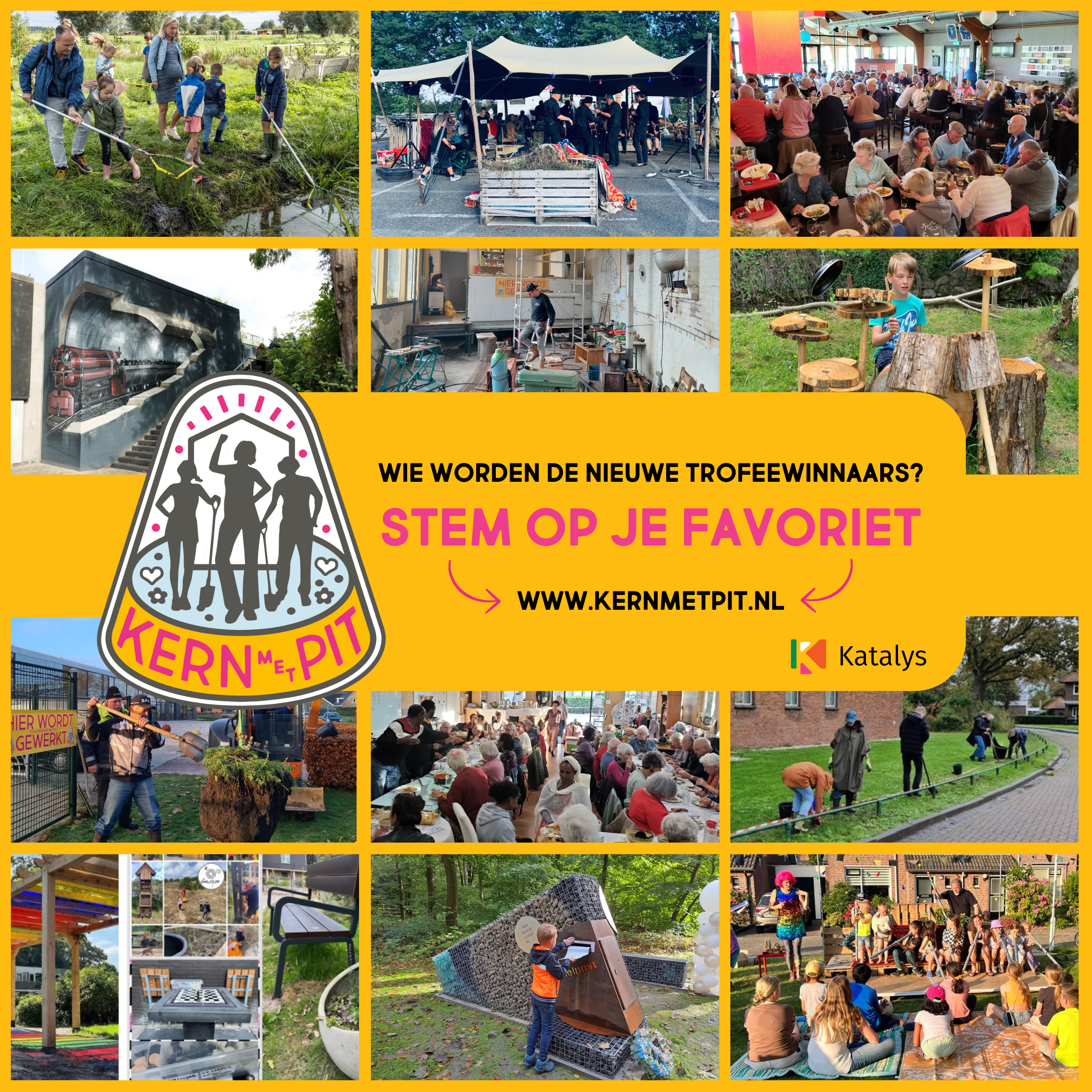 Stem op je favoriete buurtproject van je provincie