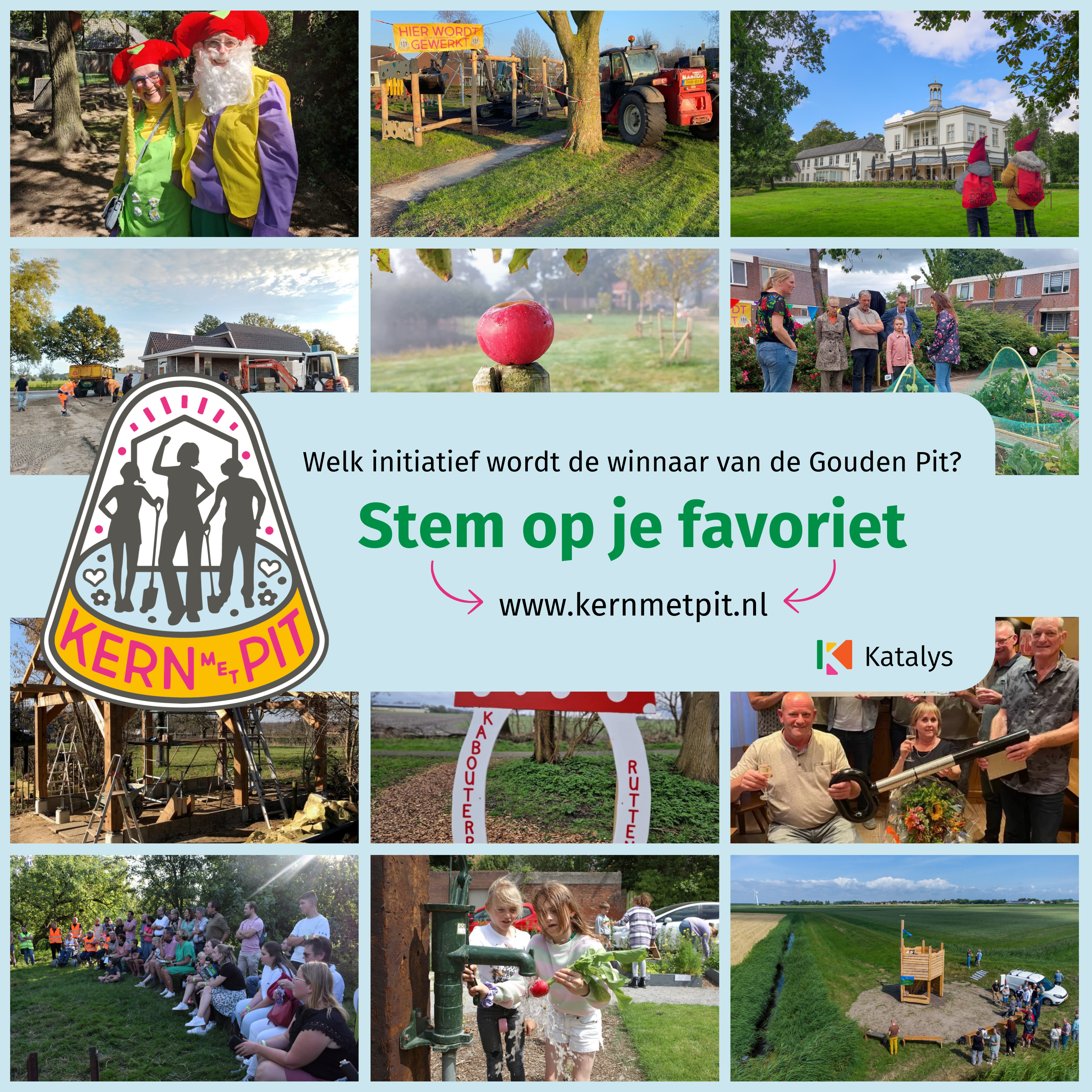 Stem op het beste bewonersinitiatief van 2023